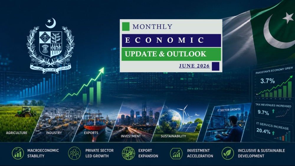 Pakistan economy shifts from stabilization to growth after four-year recovery: Finance Ministry